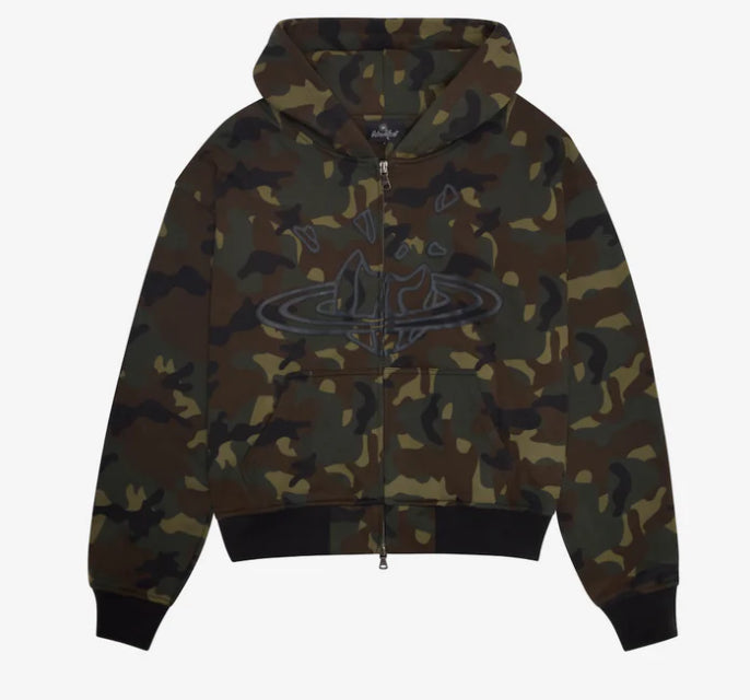 Broken Planet Zip-Up 'Camo'