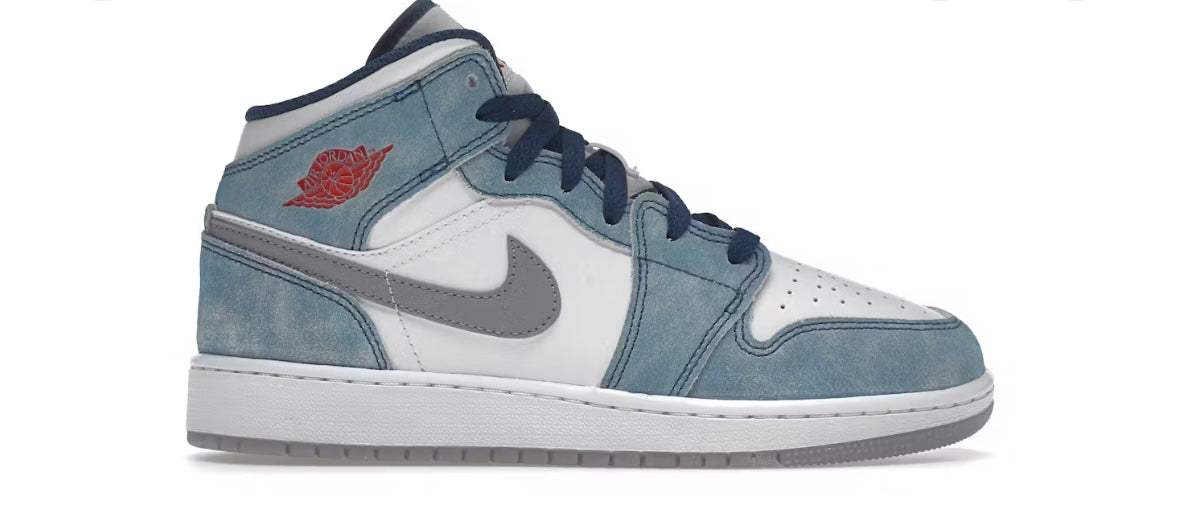 Air Jordan 1 Mid 'French Blue' (GS)