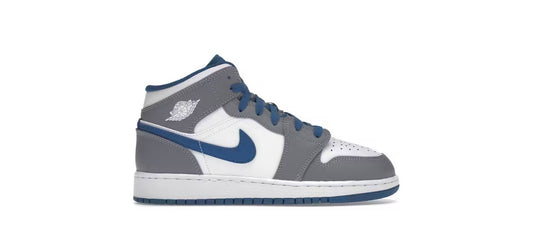 Air Jordan 1 Mid 'True Blue' (GS)